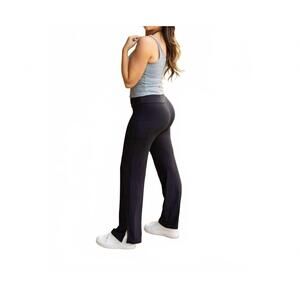 NEW JULIA ROSE rachel relaxed fit leggings with pockets in black